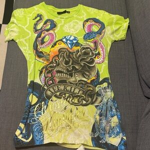Christian Audigier Graphic TShirt - Womens